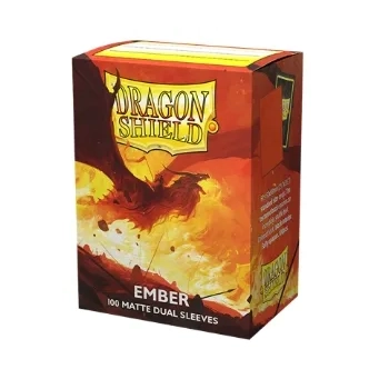 Dragon Shield: Koszulki Matte Dual Standard Size - Ember (100 szt.)