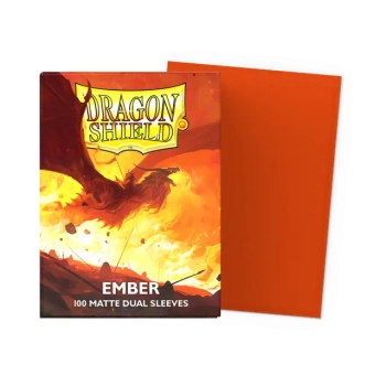 Dragon Shield: Koszulki Matte Dual Standard Size - Ember (100 szt.)