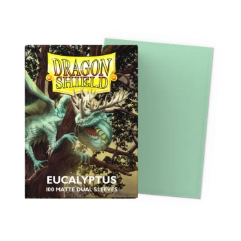 Dragon Shield: Koszulki Matte Dual Standard Size - Eucalyptus (100 szt.)