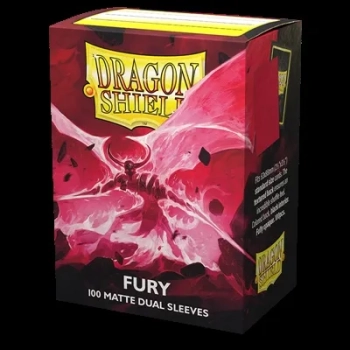 Dragon Shield: Koszulki Matte Dual Standard Size - Fury (100 szt.)
