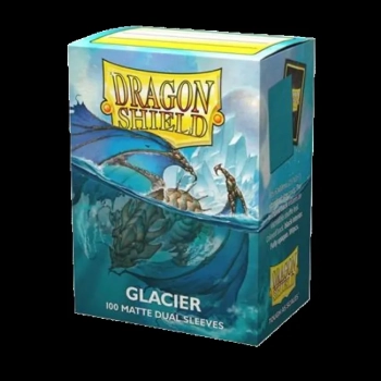 Dragon Shield: Koszulki Matte Dual Standard Size - Glacier (100 szt.)