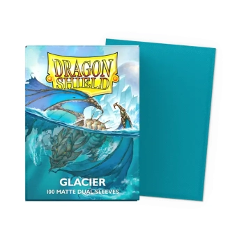 Dragon Shield: Koszulki Matte Dual Standard Size - Glacier (100 szt.)