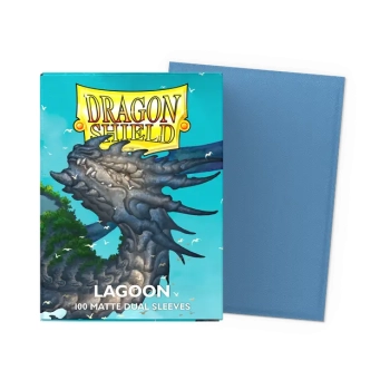 Dragon Shield: Koszulki Matte Dual Standard Size - Lagoon (100 szt.)