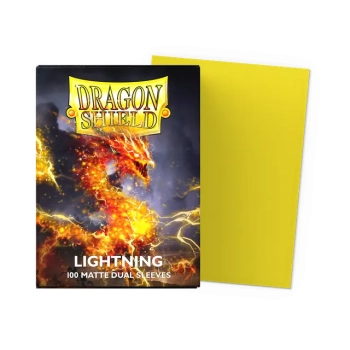 Dragon Shield: Koszulki Matte Dual Standard Size - Lightning (100 szt.)